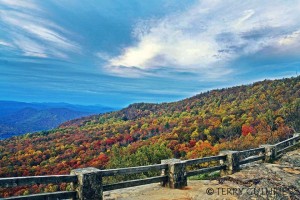 View from visitor's center Black Rock Mt. State Park ©Terry Guthrie